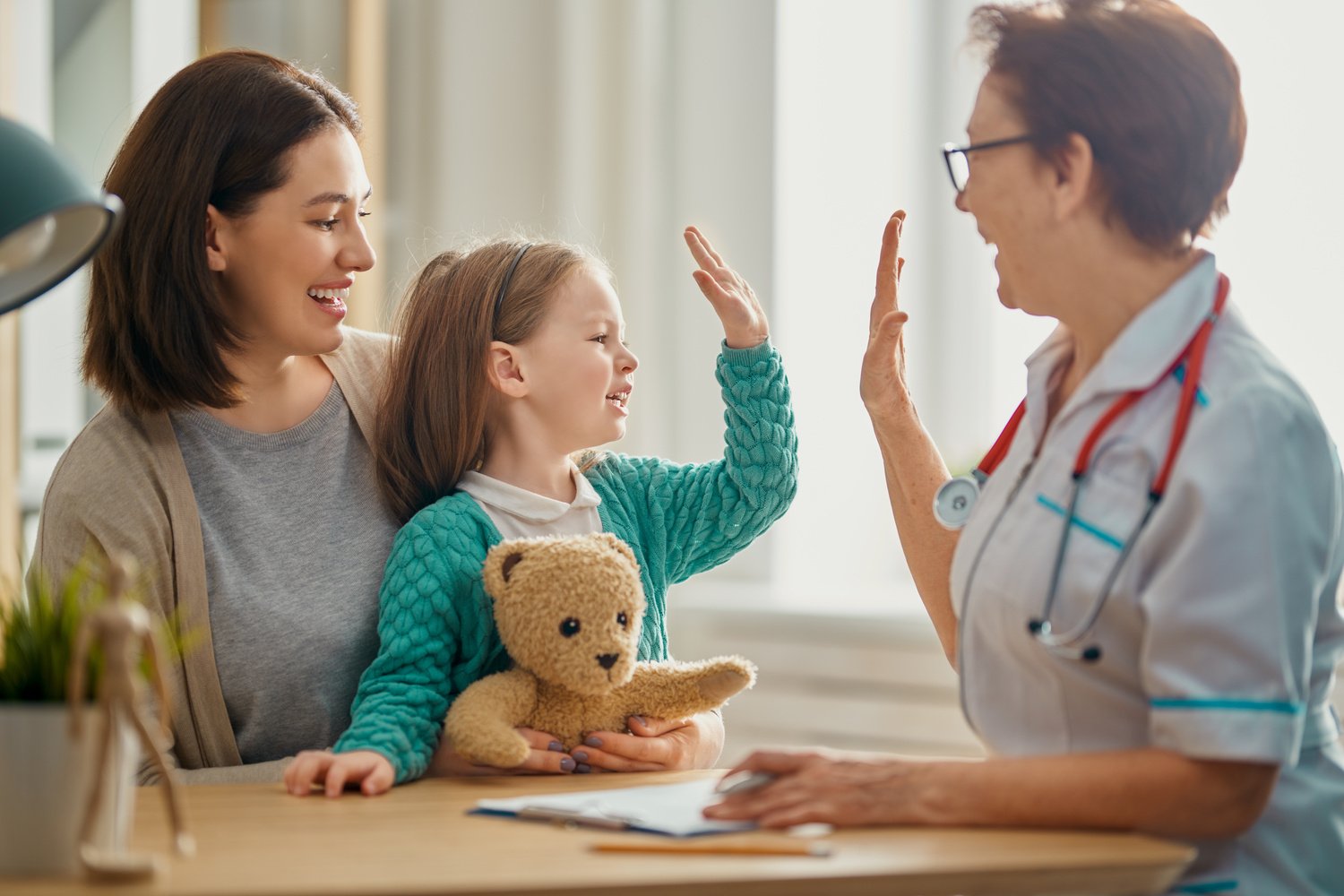 Child at a Doctor's Appointment